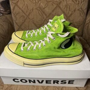 Stussy x Our Legacy x Converse CT70 Sneakers Green Size 10‎